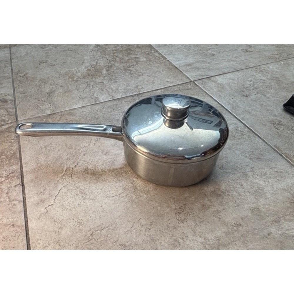 Farberware Millennium 1.5 Qt Saucepan Stainless Steel Nonstick Pot with Lid
